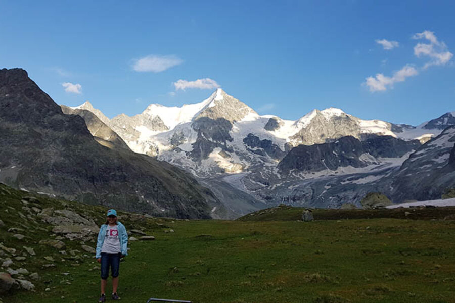Vue sur les montagnes