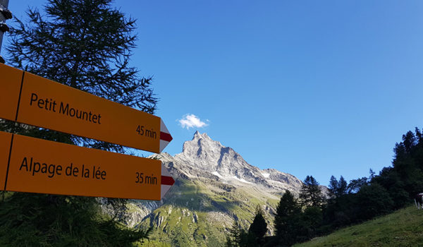 panneau du Petit Mountet
